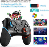 [2023 Upgraded Version] Wireless Pro Controller Compatible for Nintendo Switch Sefitopher Bluetooth Switch Pro Controller Gampad Joypad,PC Controller Supports Gyro Axis Turbo and Dual Vibration with Charging Cable